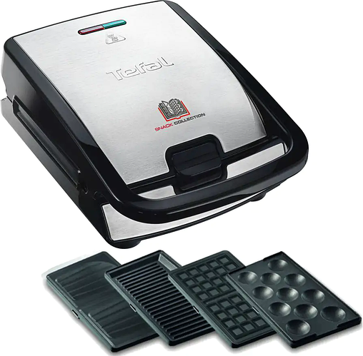 Купить Мультимейкер TEFAL SW854D16 Snack Collection + 4 съемные ...