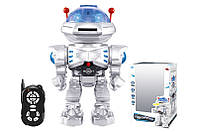 Робот PLAY SMART 9894 на радіокеруванні, інтерактивний, стріляє дисками, коробка р.32*15,5*21,5 см