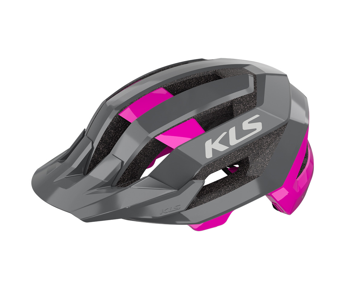 Шолом KLS Sharp L/XL(58-61cм) магнітна застібка, рожевий