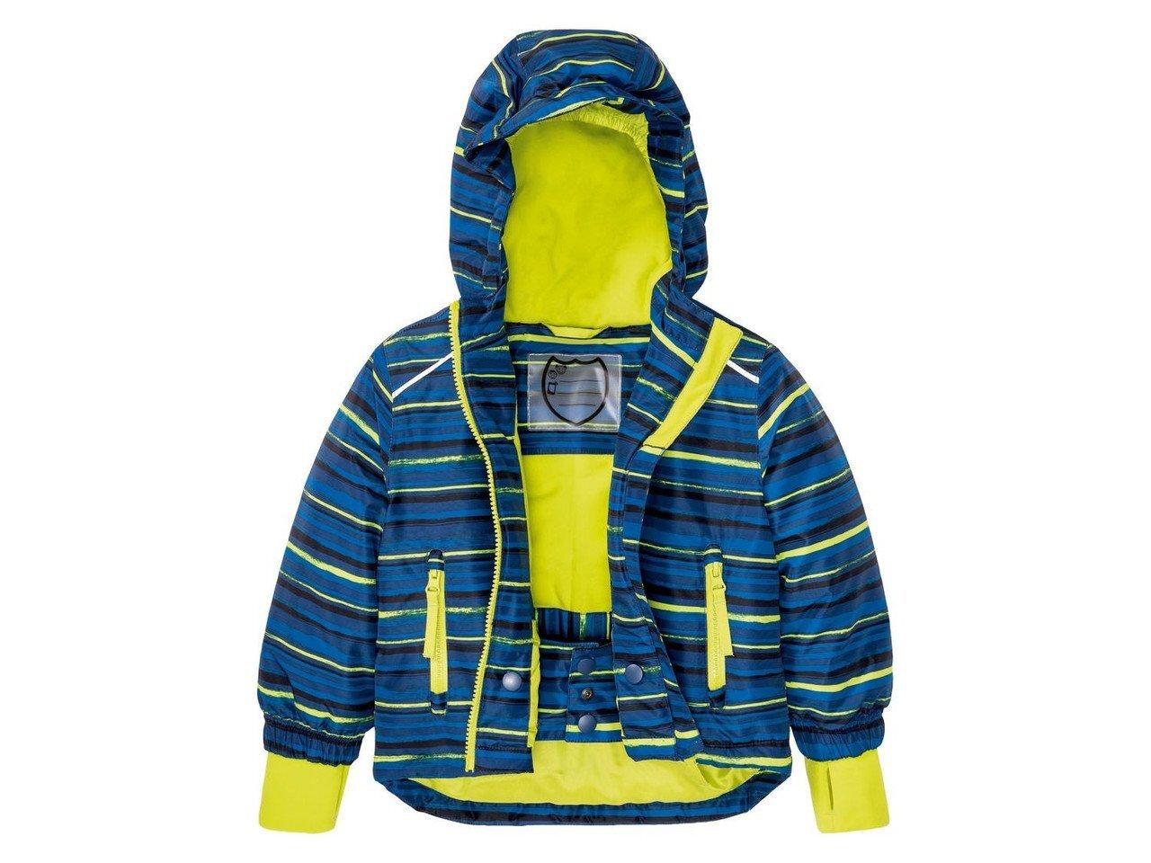 Термокуртка  лижна для хлопчика синьо-салатова  Lupilu 86/92см, фото 1