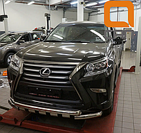 Кенгурятник Shark на Lexus GX (c 2014--) Can Otomotiv d76\60 mm