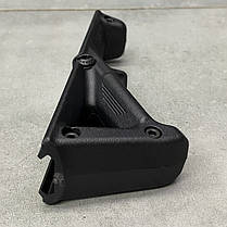 Рукоятка передня Magpul AFG-2 Weaver/Picatinny (MAG414), Чорна, кутова передня рукоятка перенесення вогню, фото 3
