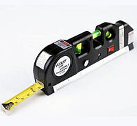 Лазерний рівень з рулеткою і лінійкою 4в1 Laser Level Pro 3