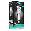 Професійна машинка для стрижки VGR V-071, з USB / Бездротовий триммер для волосся та бороди, фото 9