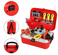 Игровой набор для мальчиков | Набор инструментов для детей | Портативный рюкзак Toy tool toy 25 предметов