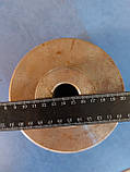 Шків електродвигуна зм-60 сталь діаметр 145 для збільшення обертів, фото 3