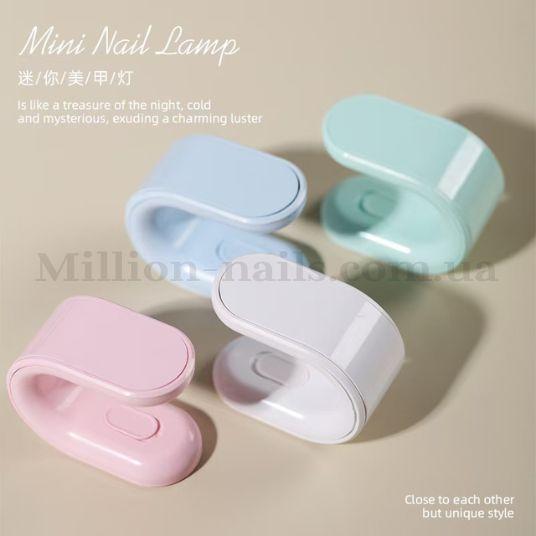 Лампа mini для сушіння нігтів із usb підключенням потужністю 6 Вт.