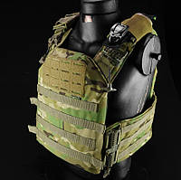 Армійська плитоноска зі швидким скиданням Cordura 1000 без плит (Мультикам)