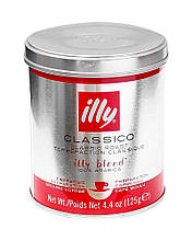 Кава мелена illy Classico 100% арабіка, 250 г (ж/б)