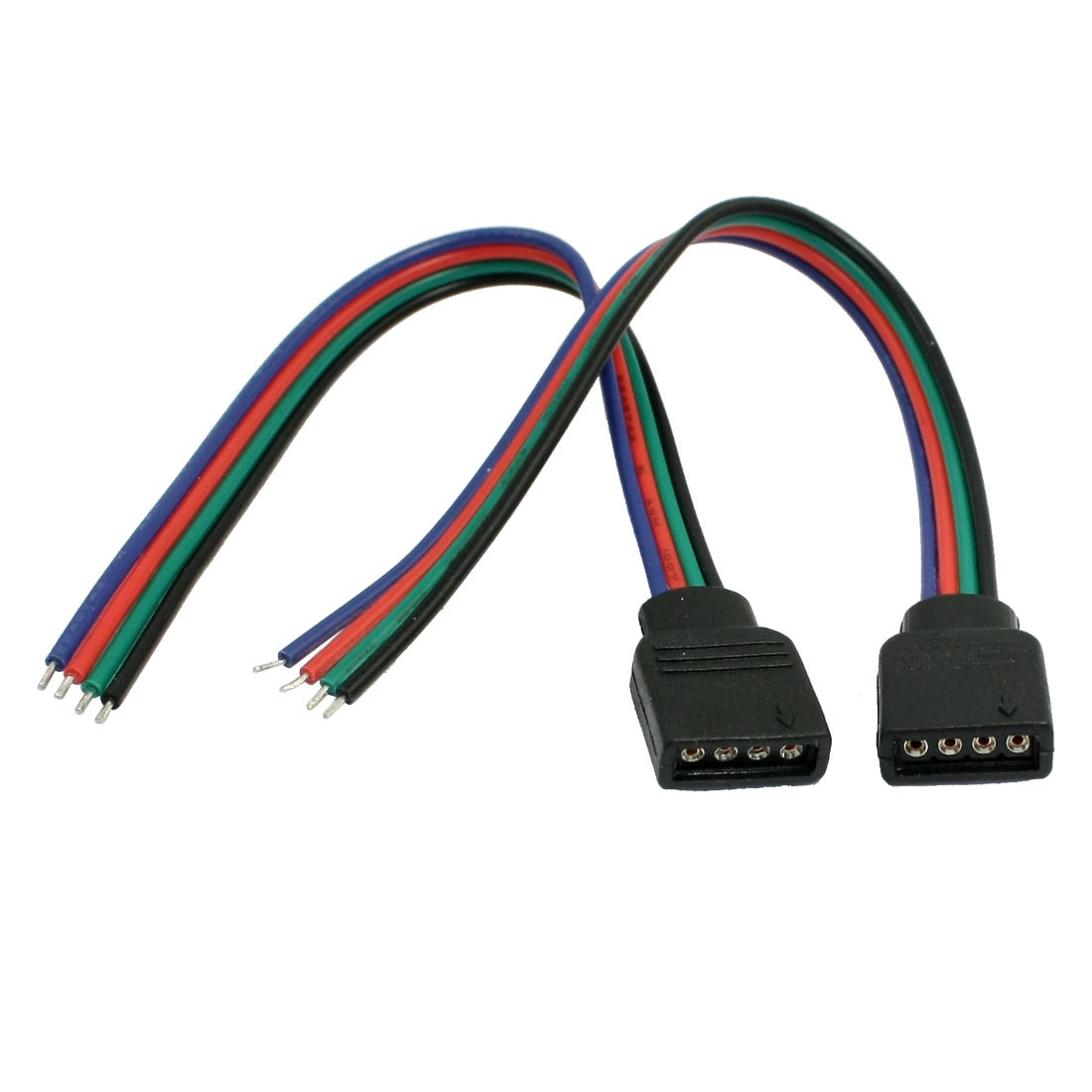Dilux - Соединительный кабель с коннектор для светодиодной ленты RGB SMD 5050 4pin (1 jack) мама-mother - фото 2 - id-p291846950