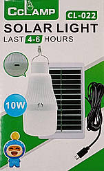 Сонячна панель SOLAR PANEL CL-022/лампа