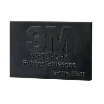 Гумовий ракель 3М Wetordry Rubber Squeegee - 60х108 мм