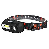 Ліхтарик налобний BAILONG BL-1804A, фото 3