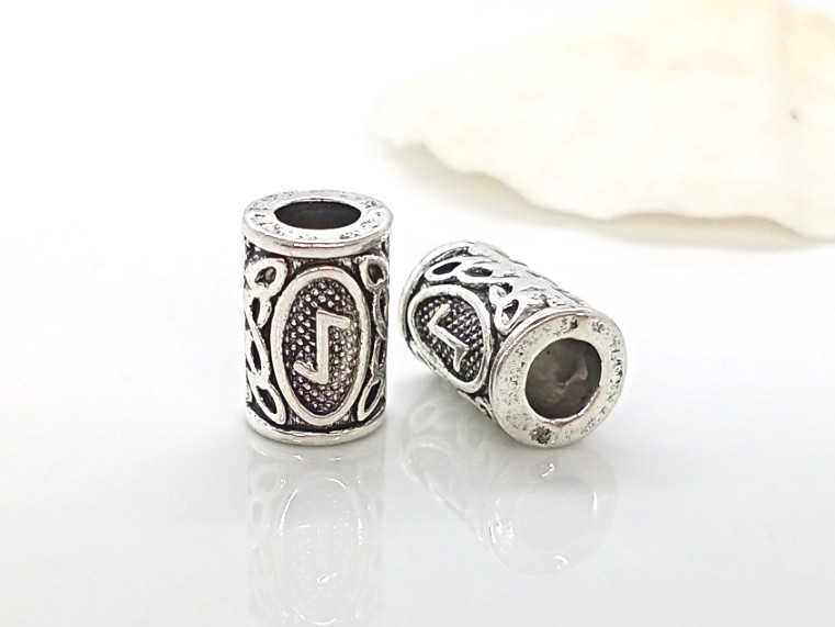 Буси для дредів - Руна Ейваз - зміцнює цілеспрямованість, фото 1