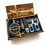 Набір з логотипом Mercedes в подарунковій коробці дерев'яній, фото 4