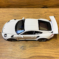 Іграшкова машинка металева Porsche 911 GT3 RS NEX, біла, інерція, відкр двері, капот, 19*7*6см, 24080W, фото 5