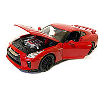 Машинка металева Nissan Gt-R «Bburago» Ніссан червона 8*19*6 см (18-21082), фото 6