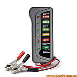 Тестер автомобільного акумулятора генератора 12В акумуляторний тестер акумулятора автомобіля діагностика АКБ, фото 4