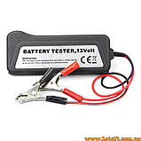 Тестер автомобільного акумулятора генератора 12В акумуляторний тестер акумулятора автомобіля діагностика АКБ, фото 3