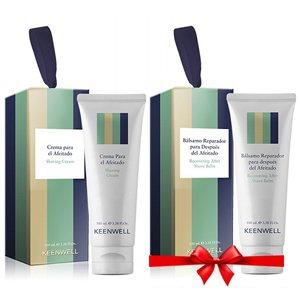 Набір Крем для гоління + Відновлювальний бальзам після гоління Keenwell Whipping 1 уп x 2 шт., фото 1