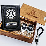 Набір з логотипом Mercedes в подарунковій коробці дерев'яній, фото 3