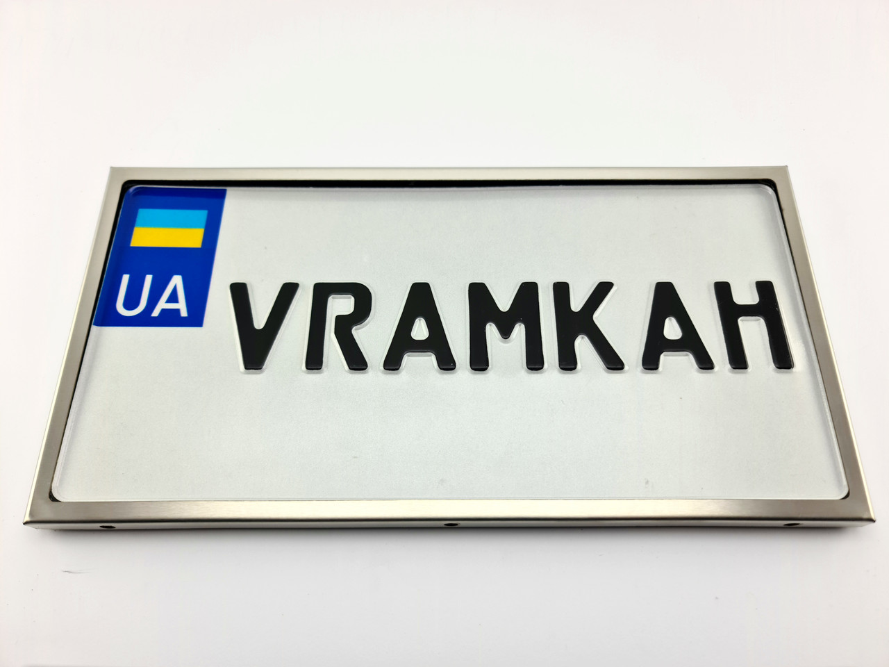 Номерна рамка для авто під американський номер (неіржавка дзеркальна)