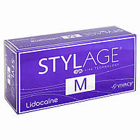 Стилейлж (Stylage M) 1ml c лидакотном. Уменшает средние и глубокие морщины..