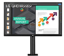 РК монітор LG 27QN880-B