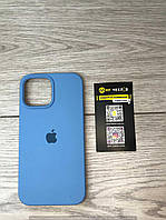 Чехол Silicone Case Full Protective (AA) для Apple iPhone 13 Pro Max (6.7") (Голубой / Cornflower) 49840*