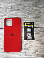 Чехол Silicone Case Full Protective (AA) для Apple iPhone 13 Pro Max (6.7") (Красный / Red) 49840*