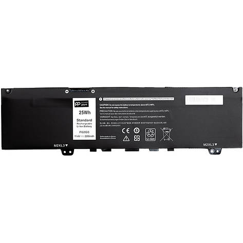 Акумулятор  для ноутбуків DELL Inspiron 13 5370 (F62G0) 11.4V 2200mAh, фото 2