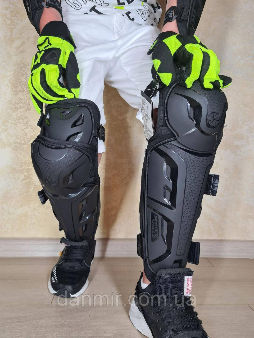 Комплект захисту SCOYCO K26H26 чорний Дитячий, фото 1