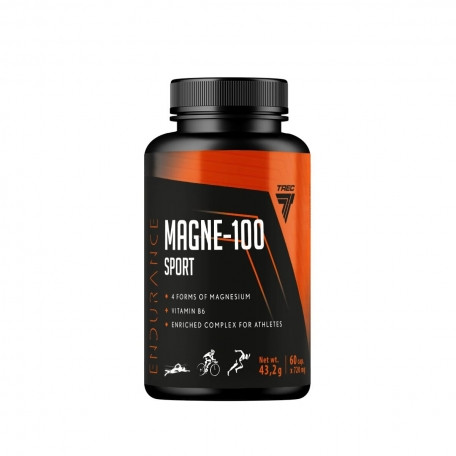 Магній Trec Nutrition Magne-100 Sport 60 caps, фото 1