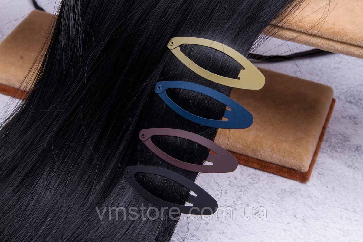 Набір шпильок хлопавка для волосся, 4 штуки, фото 1