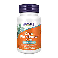 Цинк пиколинат Now Foods Zinc Picolinate 50 mg 60 caps