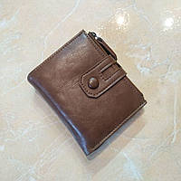 Мужской бумажник портмоне из эко-кожи. Стильный, практичный, очень удобный