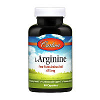 Аргинин в свободной форме Carlson Labs L-Arginine Free-Form Amino Acid 675 mg 90 caps