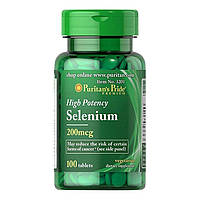 Селен Puritan's Pride Selenium 200 mcg 100 tablets