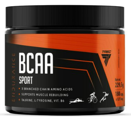 Амінокислоти Trec Nutrition BCAA Sport - 180 капс, фото 1