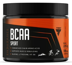 Амінокислоти Trec Nutrition BCAA Sport - 180 капс