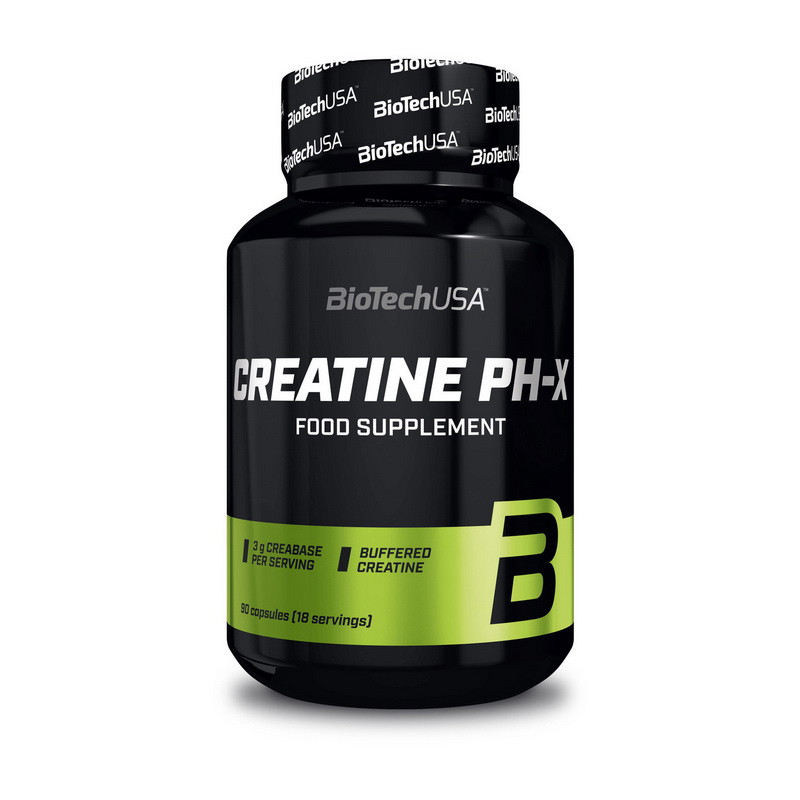 Буферизований креатин Кре-Алкалін BioTech Creatine pH-X 90 caps