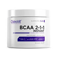 Аминокислоты ВСАА OstroVit BCAA 2-1-1 Instant 200 g без вкуса