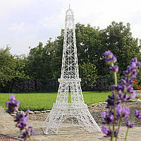 Арка свадебная Эйфелевая башня светящаяся 200 см LED, гирлянда 200 лампочек, белый