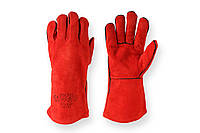 Перчатки краги для сварщиков SG TM Safety Group,красные (размер 14)