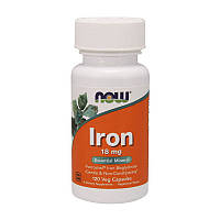 Железо Now Foods Iron 18 mg 120 veg caps