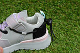 Модні дитячі кросівки nike jong golf бузковий р28, фото 5