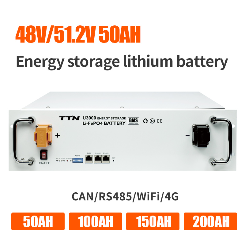 Аккумуляторная батарея TTN 48v50Ah rack LiFePO4