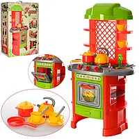 Кухня игрушечная "Technok Toys" №7 0847 с реалистичной посудкой (высота 82 см)