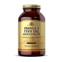 Рыбий жир Омега-3 концентрат Solgar Omega 3 Fish Oil Concentrate 120 softgels Солгар