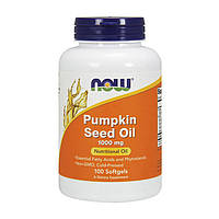 Тыквенное масло Now Foods Pumpkin Seed Oil 100 softgels